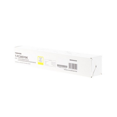 Toshiba 26 - Toner authentique 6B000000569, TFC26SY6K - Yellow